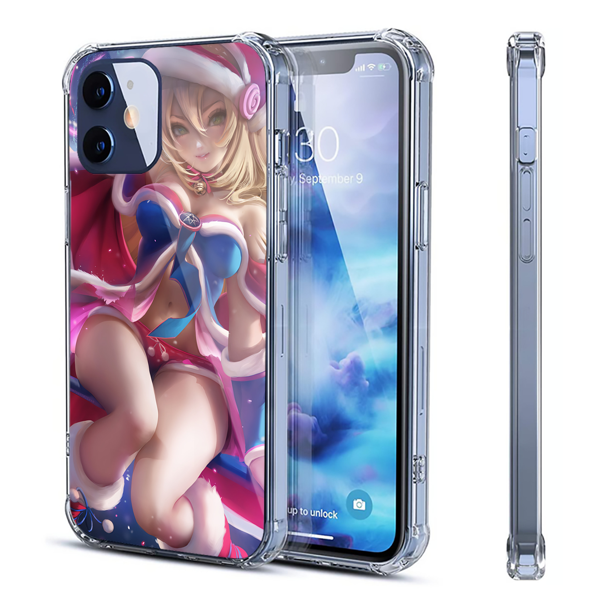 （画像用） 遊☆戯☆王 Yu-Gi-Oh! 【iPhone 12シリーズ対応】透明スマホケース（クリアソフトケース）